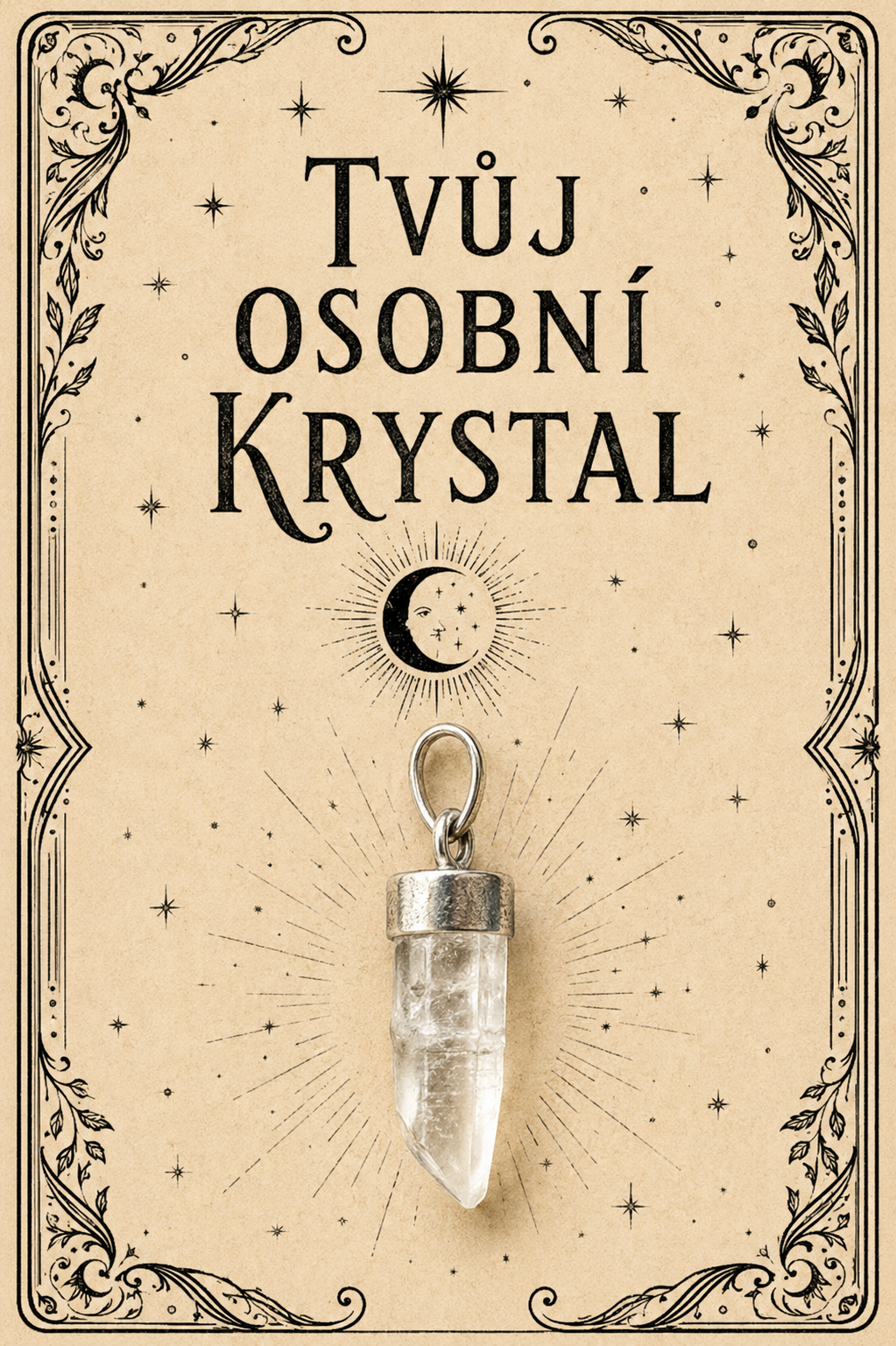 Hledáš talisman, který bude pracovat jen pro tebe?
Tento křišťál je nabitý tvým záměrem a připravený stát se tvým průvodcem – ochráncem, který ponese tvou energii a posílí tě na tvé cestě.